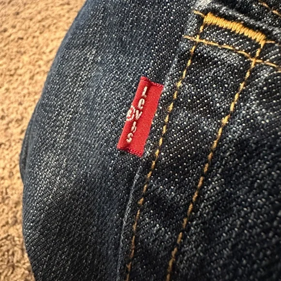 Levi's 569 LOOSE STRAIGHT FIT MEN'S JEANS 34x32 - Picture 6 of 9